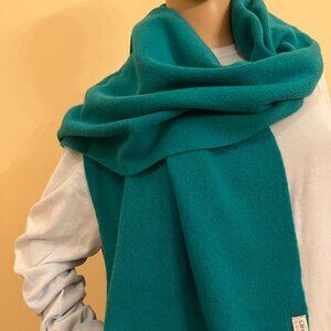 Vintage Liz Claiborne Collection Oversized Lambswool/Angora Scarf - NEW